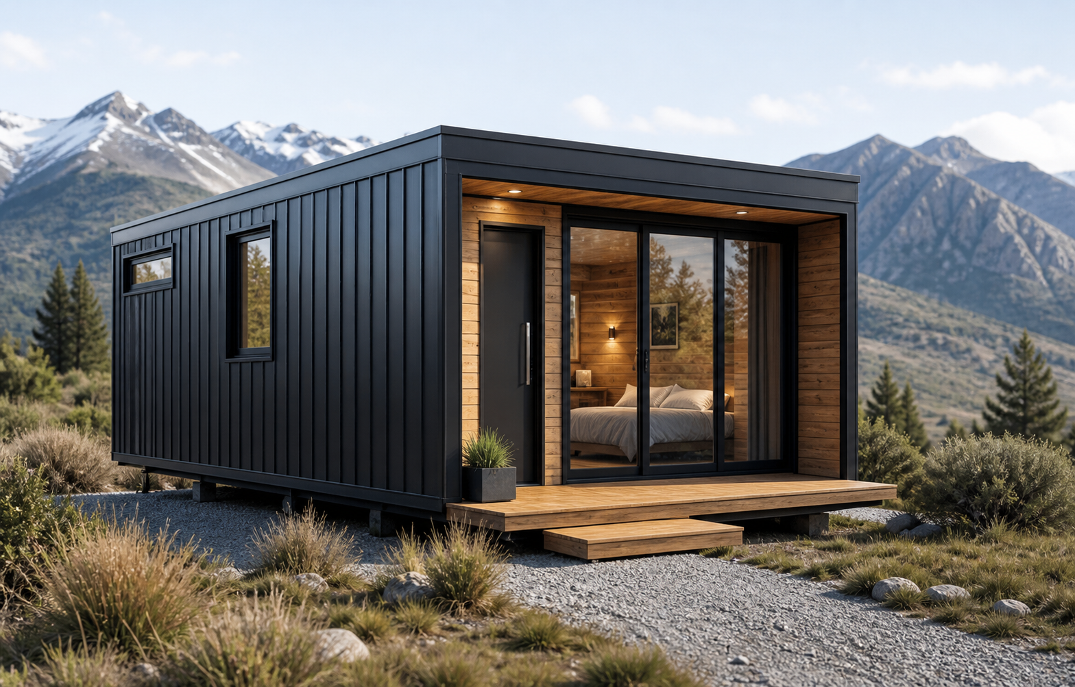 Unidad modular para alojamiento turístico